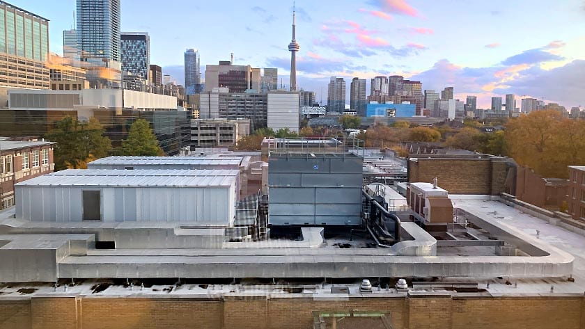 Rooftoop HVAC noise Toronto