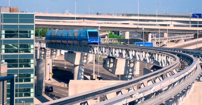 Vibration based acceptance testing for Airport Automated People Mover