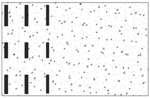 Commonly Observed Application Pattern – Increased Spacing between adhesive beads