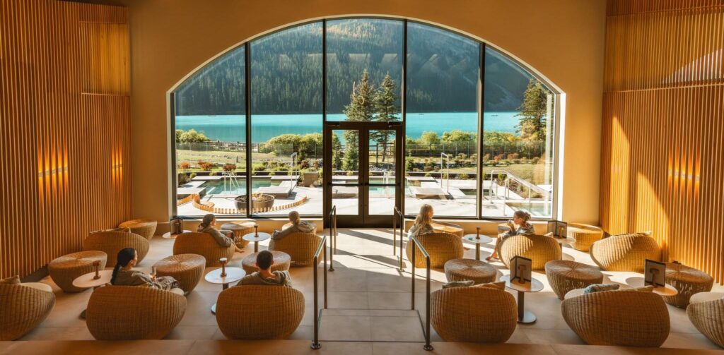 Fairmont Chateau Lake Louise’s Nordic-style wellness facility acoustic design